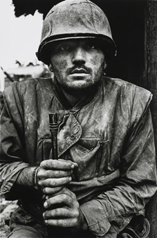 Sir Don McCullin’s reference photograph of an unidentified 5th Marine Regiment soldier