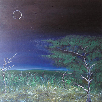 Solstice Hill oil painting by Jamie Lee Francis