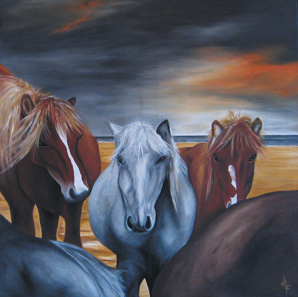 Home to a Safe Haven oil painting by Jamie Lee Francis