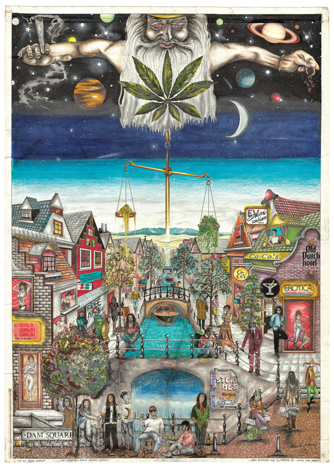 In an Ideal World illustration by Jamie Lee Francis
