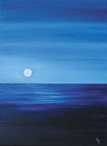 Your Star Will Shine oil painting by Jamie Lee Francis