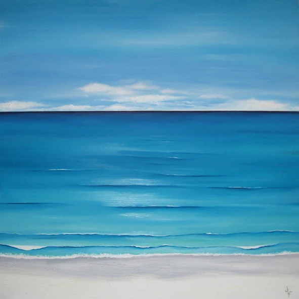Cuban Blues oil painting by Jamie Lee Francis