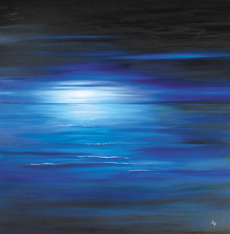 Fisherman's Blues oil painting by Jamie Lee Francis